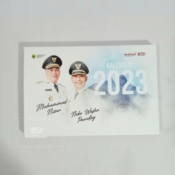 Packaging Box Kalender Berbahan Softbox Dengan Logo Perushaan 1