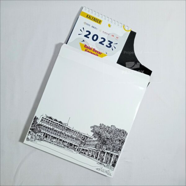 Packaging Box Kalender Berbahan Softbox Dengan Logo Perushaan 6