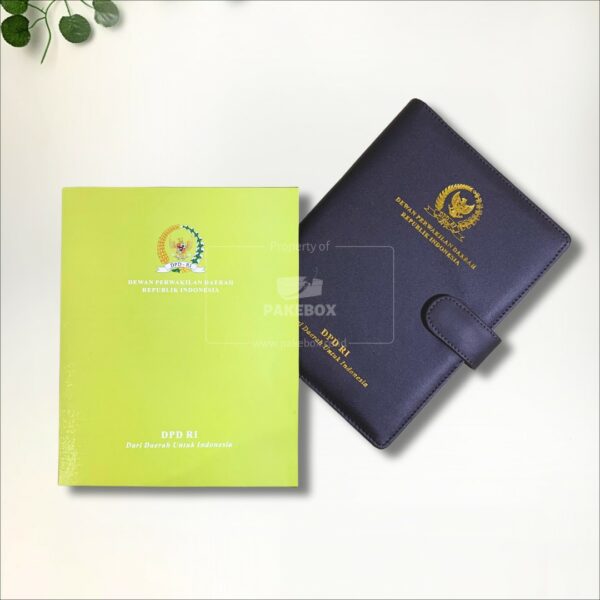 Packaging Box Untuk Buku Agenda Dengan Logo Perusahaan 8