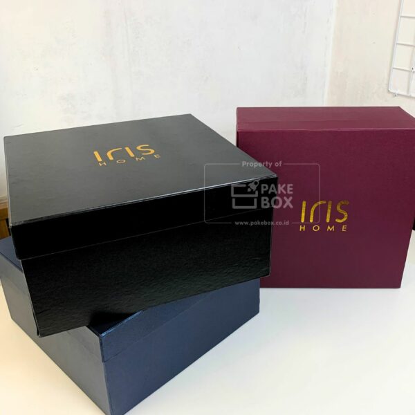 Packaging Souvenir Gift Furniture Model Tutup Atas Dengan Logo (1)