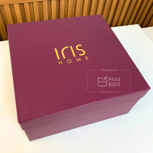 Packaging Souvenir Gift Furniture Model Tutup Atas Dengan Logo (3)