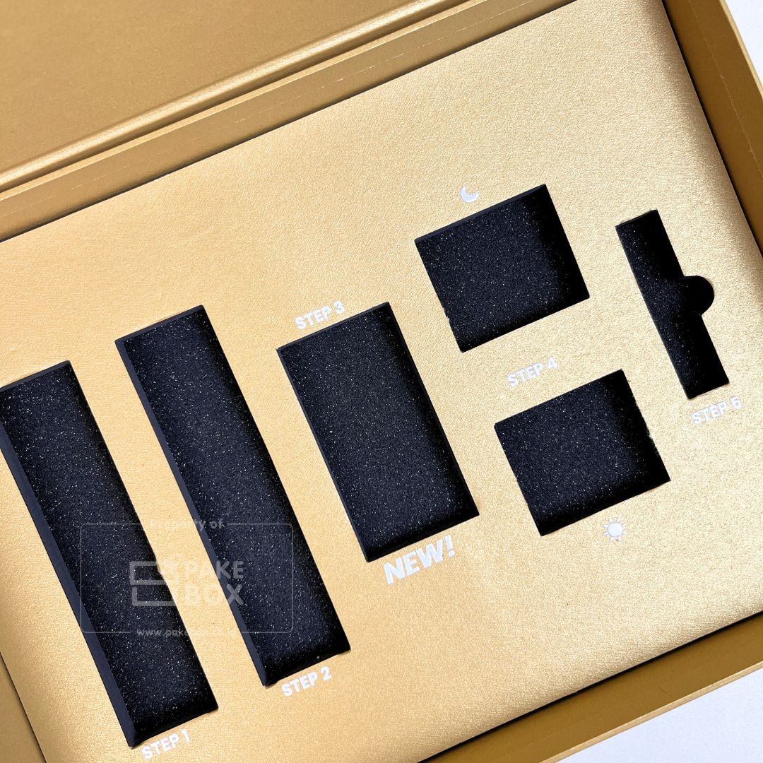Packaging Box Produk Makeup Skincare Skinmology Model Hardbox Magnet Dengan Partisi (5)