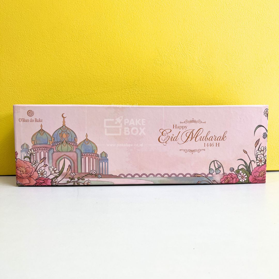 Packaging Cookies Obun Do Bake Berbahan Hardbox Model Tutup Buka Top & Base Box Custom (3)