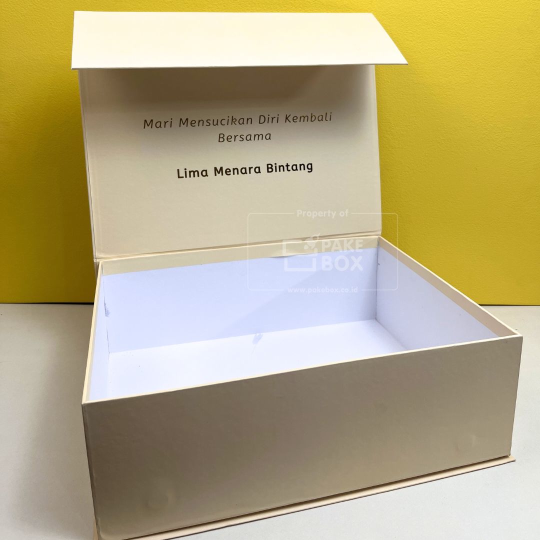 Packaging Gift Spesial Idul Fitri Lima Menara Bintang Hardbox Dengan Magnet (2)