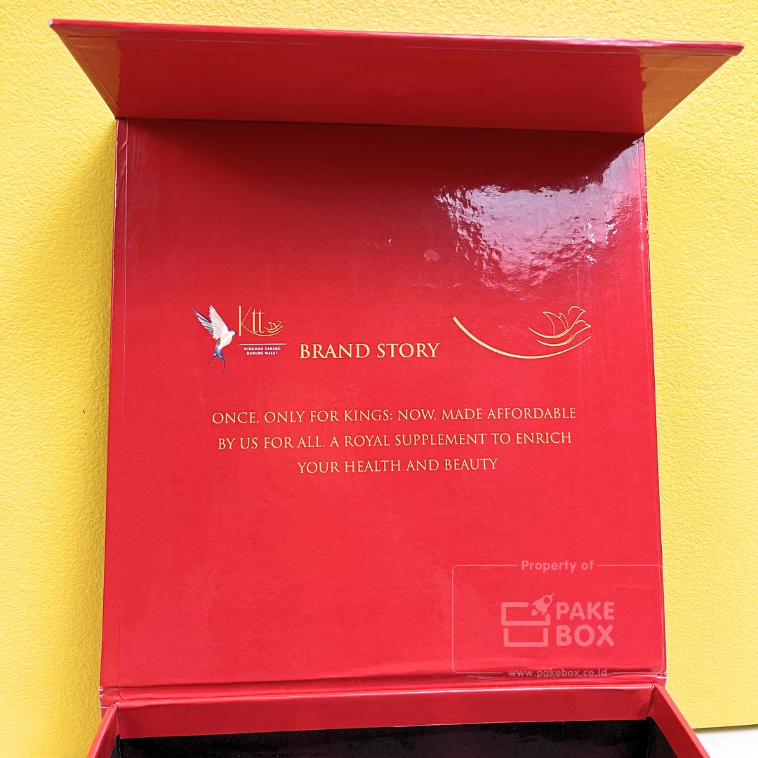 Packaging Hardbox Model Pengunci Magnet Untuk Produk Makanan KTT Sarang Burung Walet (6)