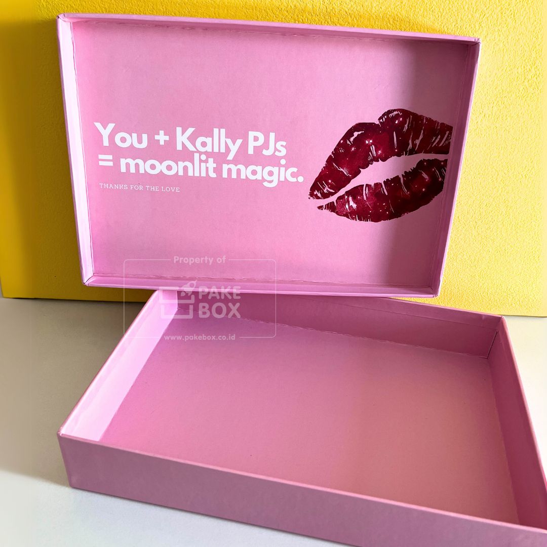 Packaging Produk Fashion Kally Pjs Model Tutup Buka Top & Base Box (2)